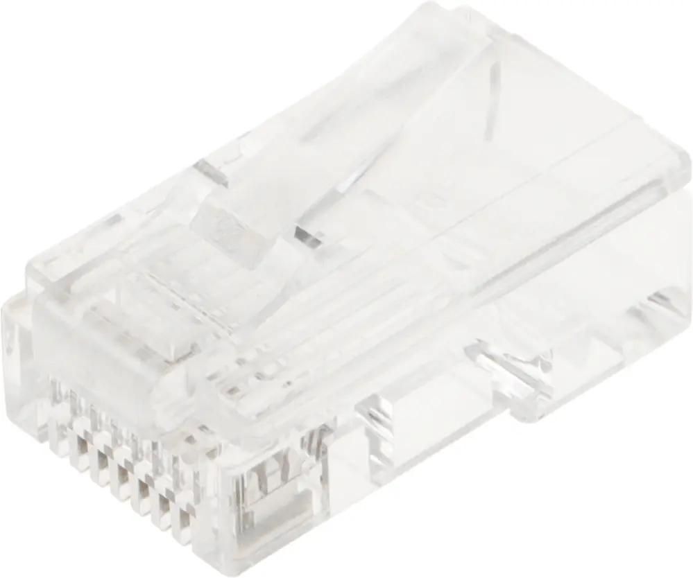 Коннектор медный Lanmaster TWT-PL45-8P8C UTP RJ45 кат.5e 