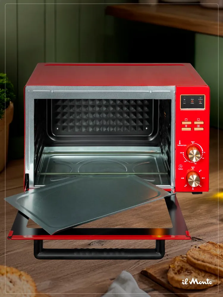 Мини-печь il Monte EO-4512 RED, красный