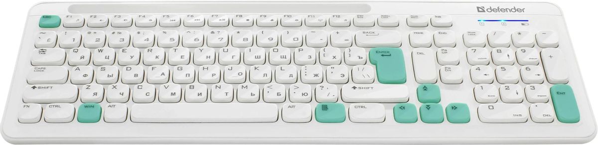 Комплект (клавиатура+мышь) Defender Cerrato C-978, USB, беспроводной, белый <45978>