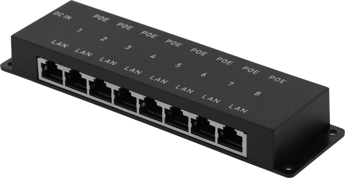 Инжектор POE Osnovo Midspan-8/P