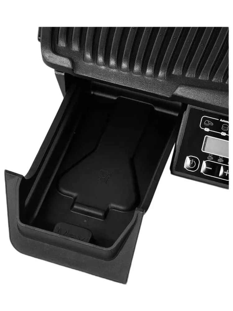 Гриль Tefal Optigrill GC740B30, черный/серебристый