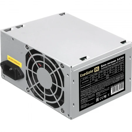 Блок питания Exegate EX253681RUS 350W AA350, ATX, 8cm fan, 24+4pin, 2*SATA, 1*IDE <EX253681RUS>