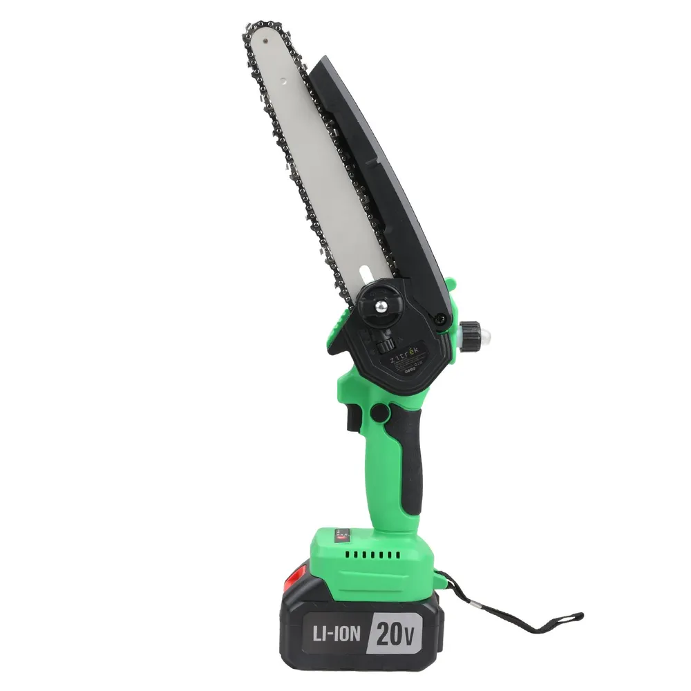 Пила цепная акк ZITREK GreenSaw 20 Extra power  20В, 4,0Ач 6" Li-ion аккум. 1шт, ЗУ  082-1851-1