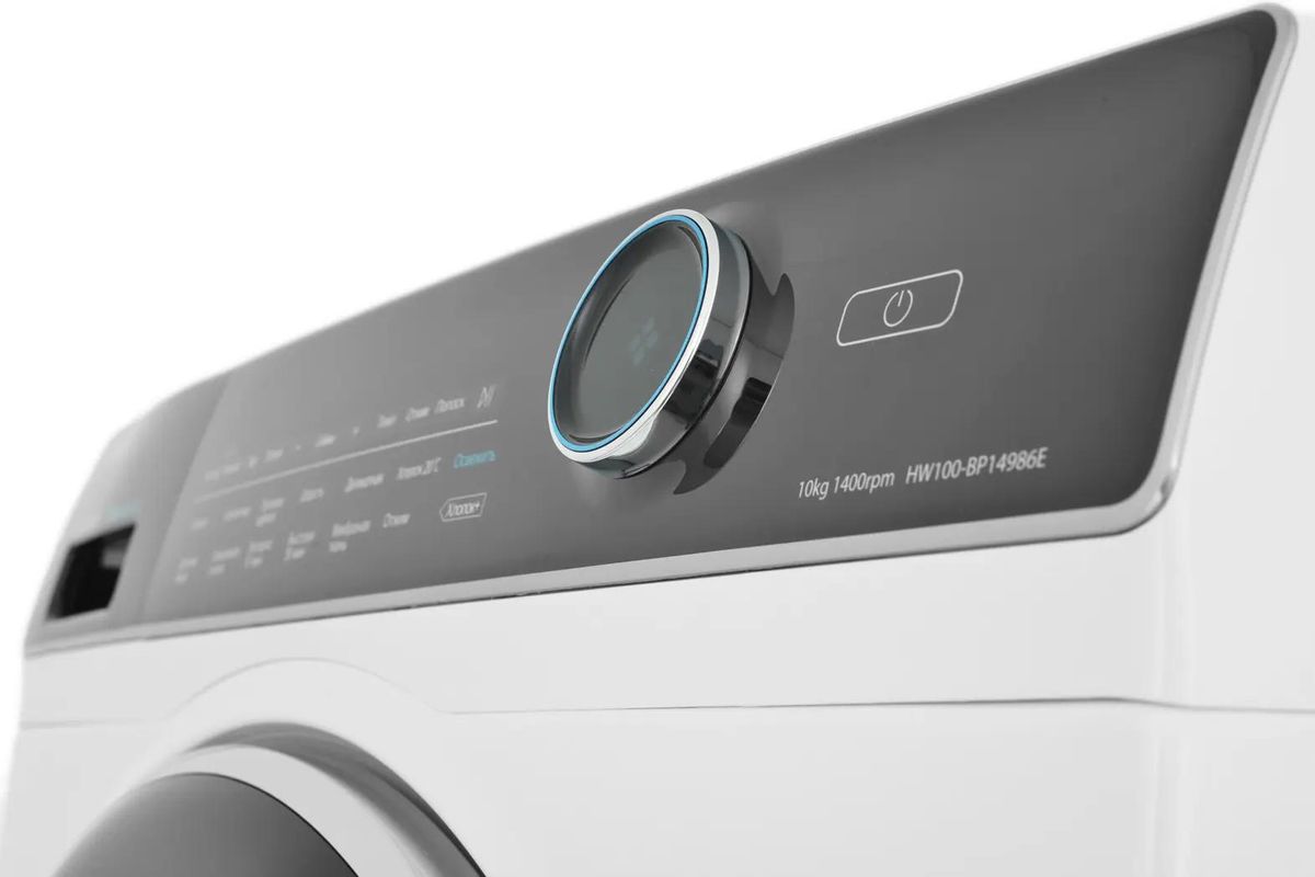 Стиральная машина Haier HW100-BP14986E,10 кг, 1400 об/мин, белый