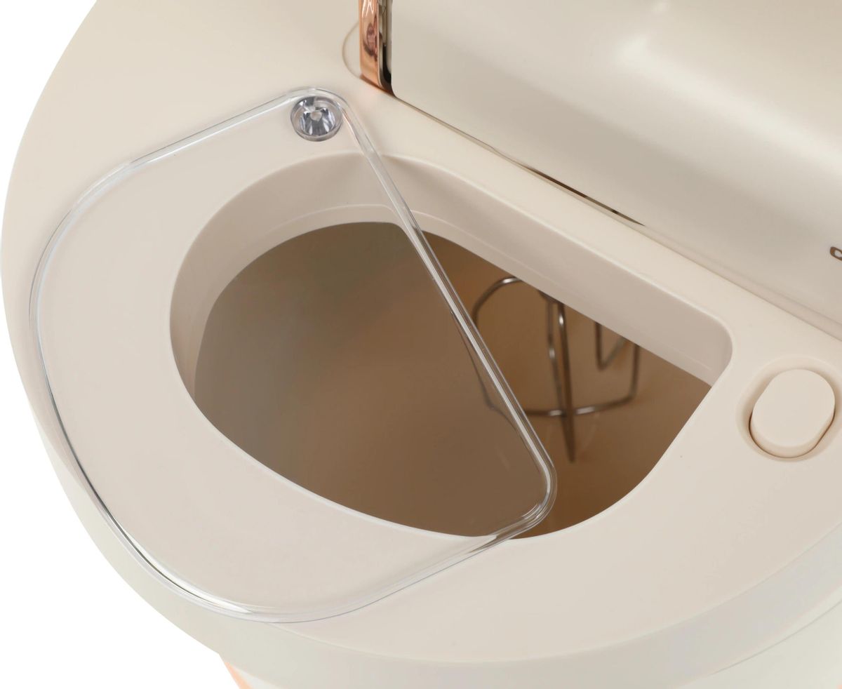 Миксер с чашей Centek CT-1129 (бежевый/золотой хром) 800Вт, 6 скоростей + турбо, 2 чаши 3.5/3,6л