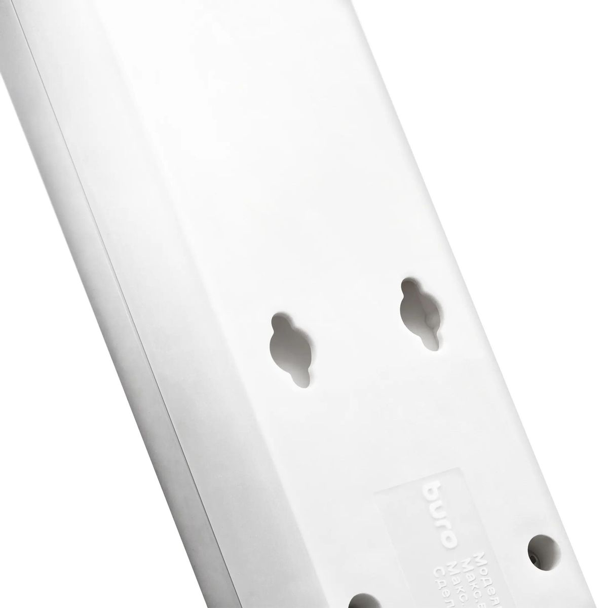 Сетевой фильтр Buro 600SH-16-5-W 5м (6 розеток) белый (коробка) 