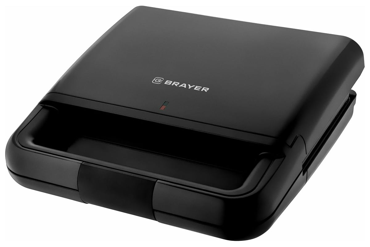 Сэндвичница BRAYER BR2200, черный