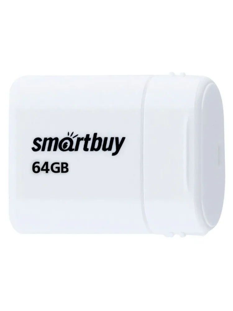 USB накопитель Smartbuy 64GB LARA White (SB64GBLARA-W)
