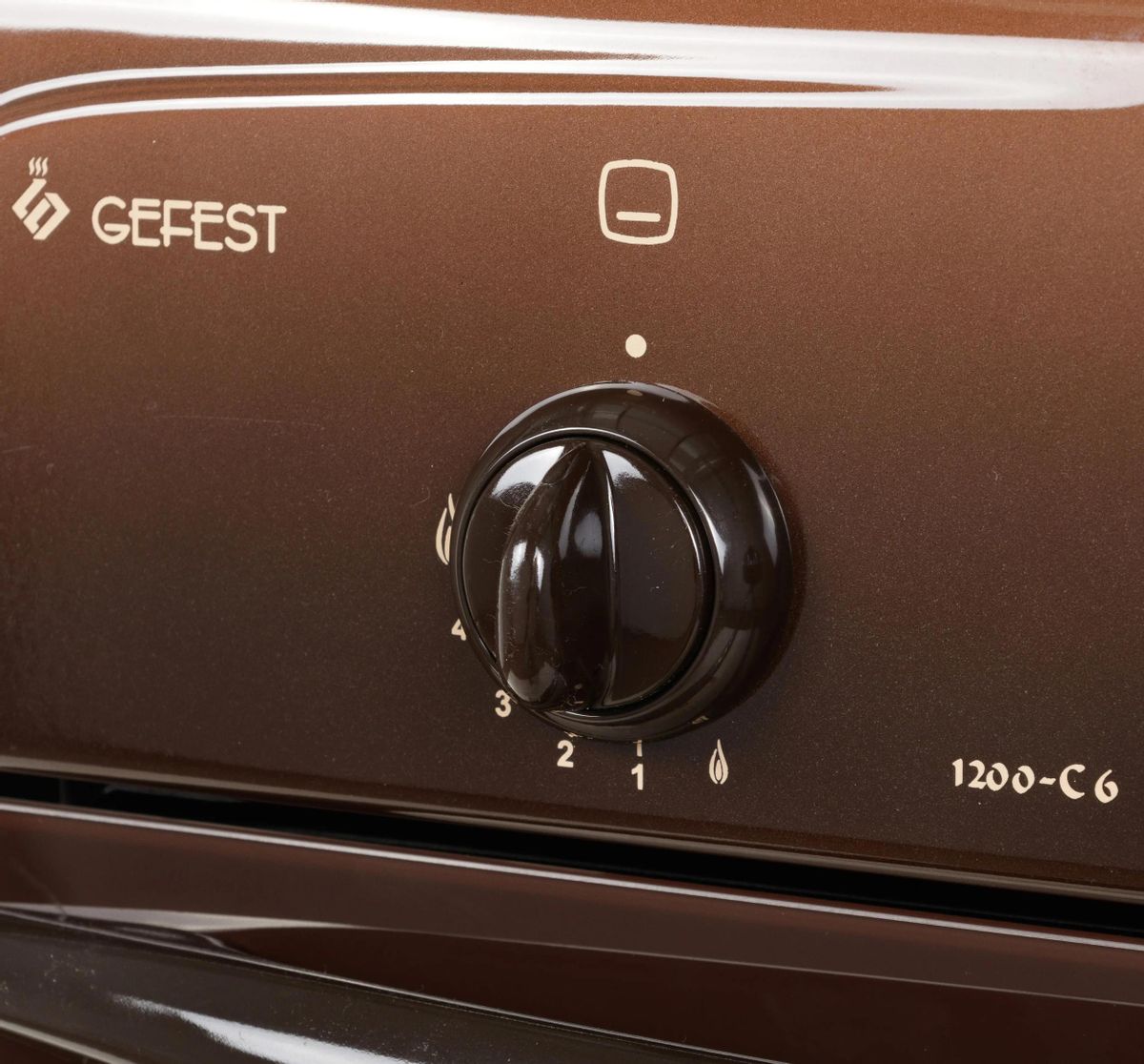 Газовая плита GEFEST 1200 С6 К19, коричневый