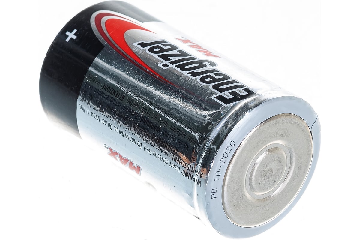 Батарейка D LR20 1.5V ENERGIZER MAX (упаковка 2шт)
