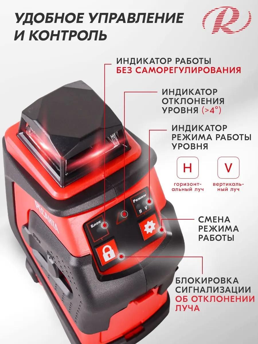 Построитель лазерный Ресанта ПЛ-360 <61/10/523>
