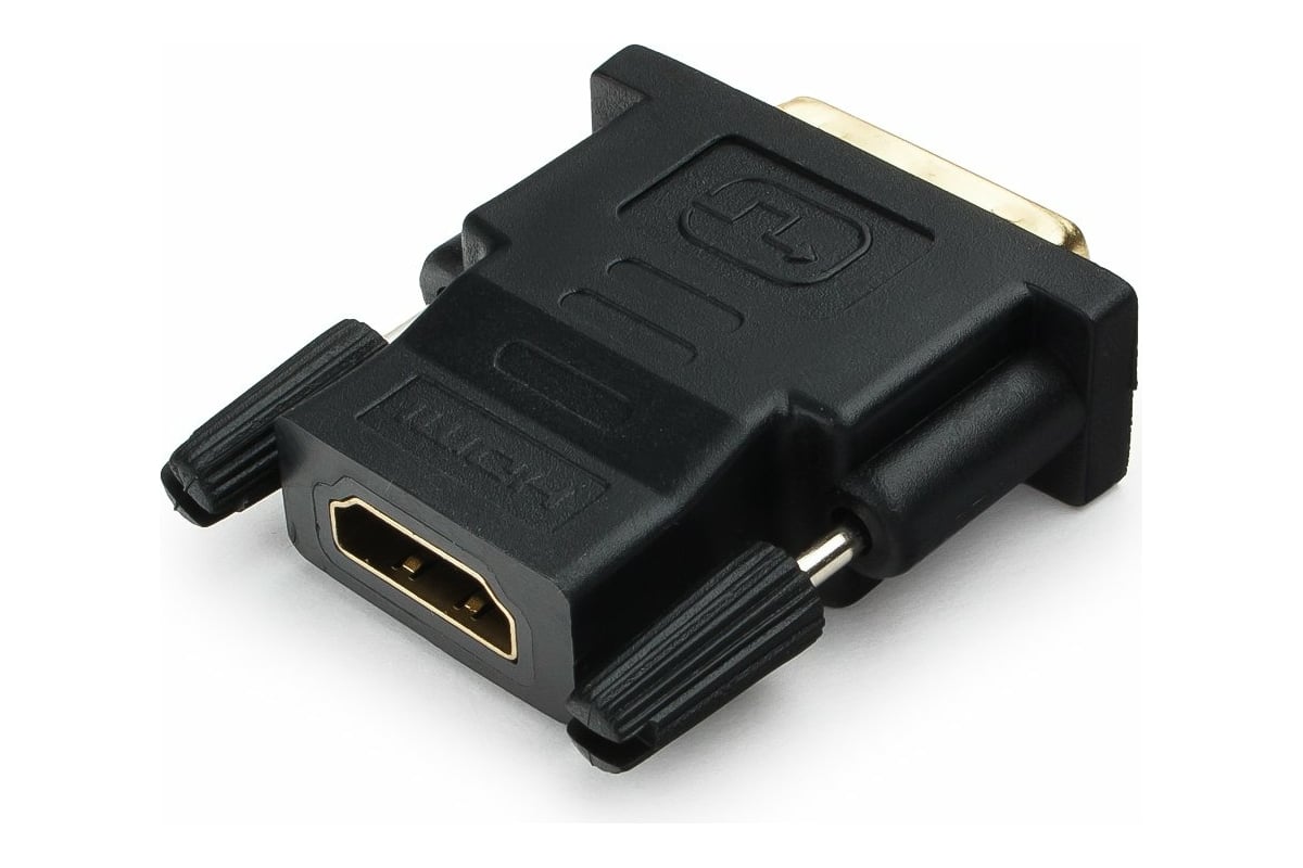 Переходник HDMI-DVI Cablexpert, 19F/19M, золотые разъемы (A-HDMI-DVI-2)
