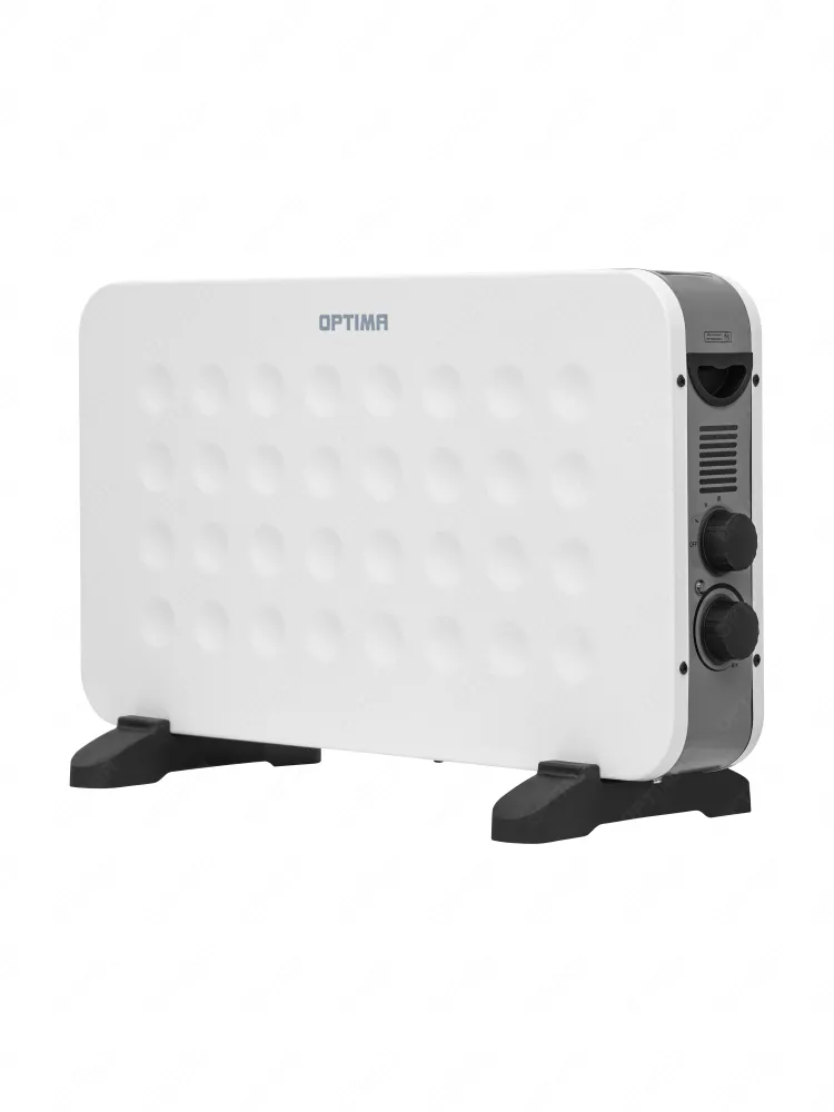 Конвектор OPTIMA CH-2023W (800-2000Вт, 3 режима, ножки, термостат, белый+чёрн.)