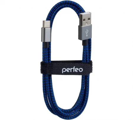 Кабель Perfeo USB-Type-C <U4904>, 3 м, синий