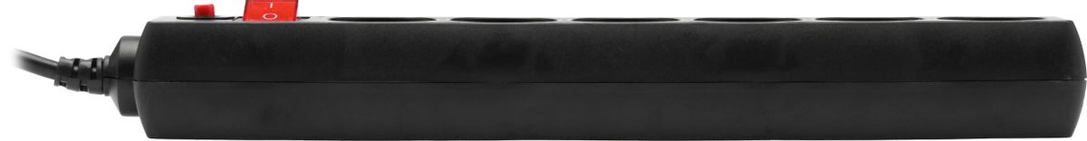 Сетевой фильтр Buro 600SH-16-5-B 5м (6 розеток) черный (коробка) 