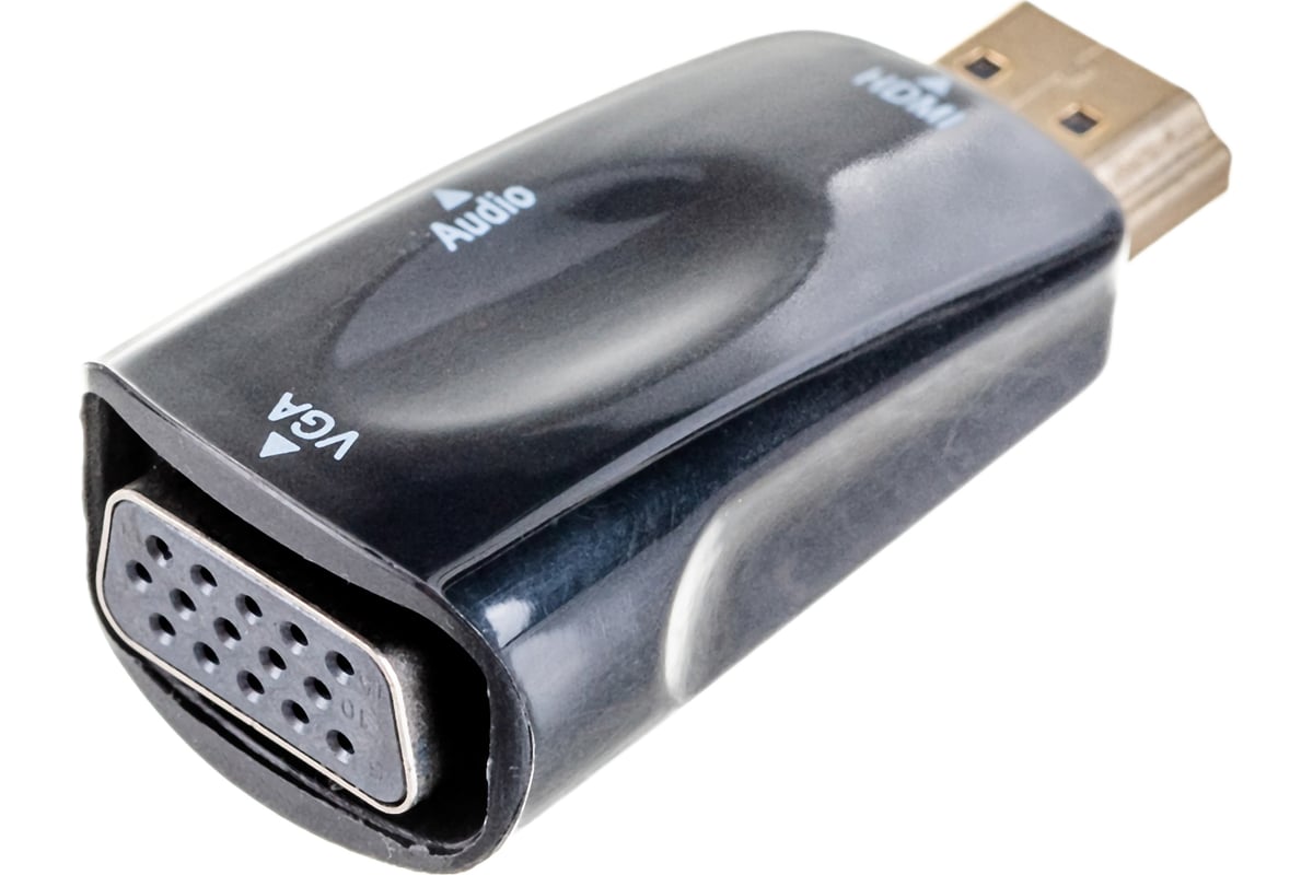 Переходник HDMI-VGA Cablexpert  A-HDMI-VGA-02, 19M/15F