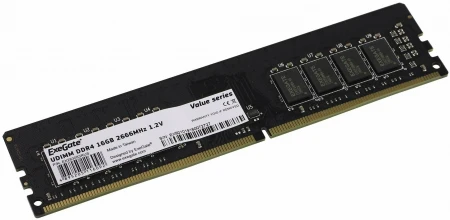 Оперативная память ExeGate Value DIMM DDR4 16GB <PC4-21300> 2666MHz