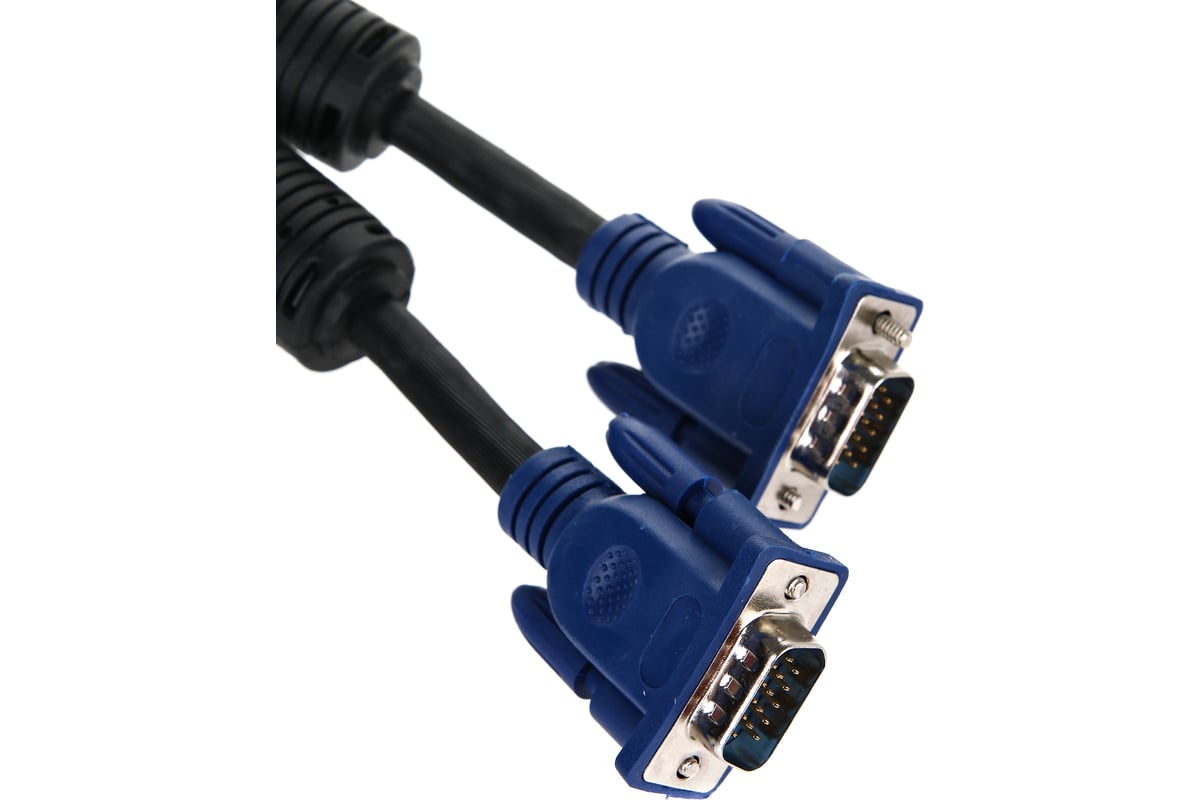 Кабель VGA (M) - VGA (M) Aopen/Qust <ACG341AD-20M>, 20м, черный