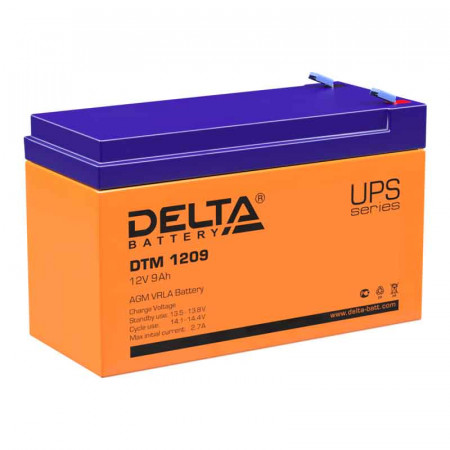 Батарея Delta DTM 1209 (12V, 9Ah)