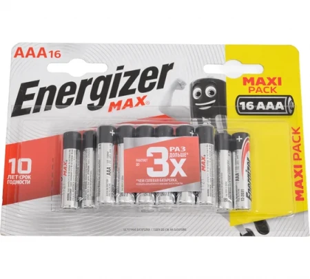 Батарейка Energizer MAX Alk LR3/E92/AAA BP4 цена за 1шт