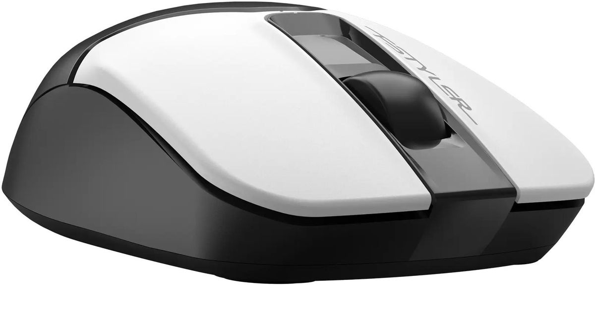 Мышь A4Tech Fstyler FG12 Panda беспроводная, 1200dpi, USB, черно-белый