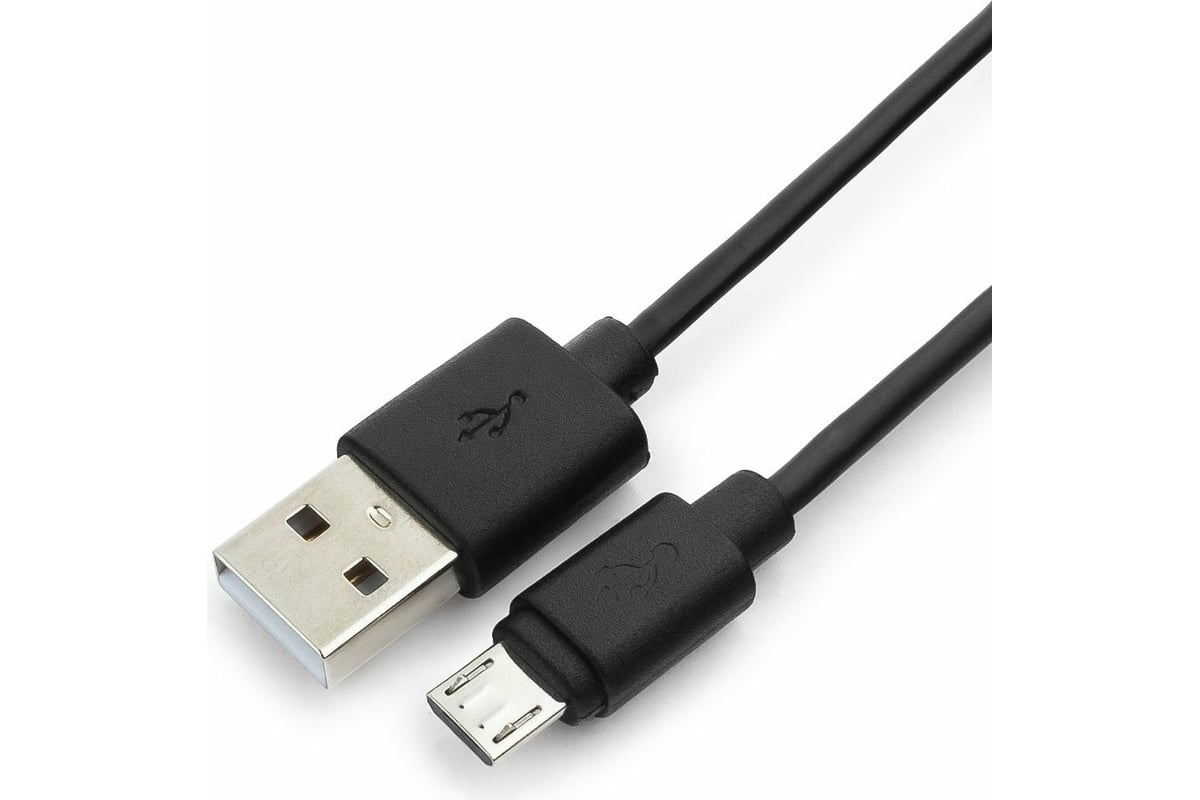 Кабель USB 2.0 A - micro USB 5pin (m-m), 1 м Гарнизон GCC-mUSB2-AMBM-1M