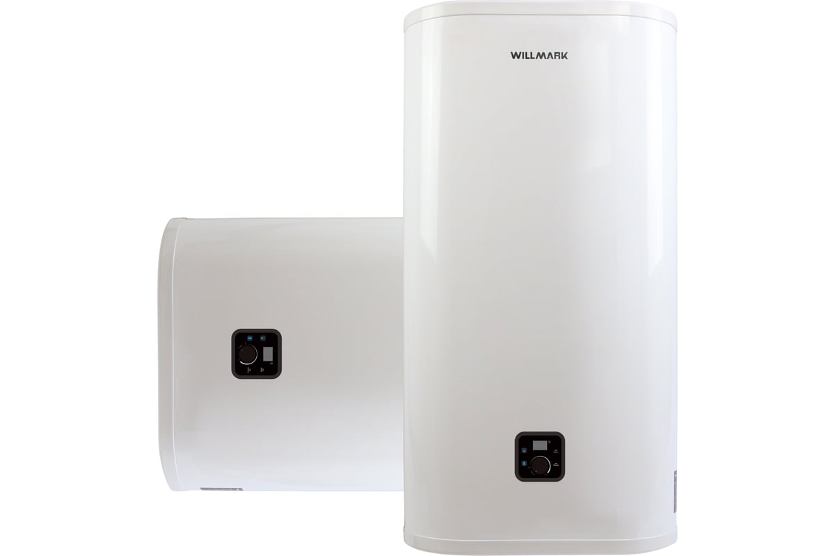 Водонагреватель WILLMARK WWH-80WFS U PRO (80л, 2000Вт, нерж.сталь, универс.монтаж, 7лет гар. на бак)