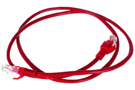 Патч-корд UTP cat.5e,1м ExeGate красный <EX258673RUS>