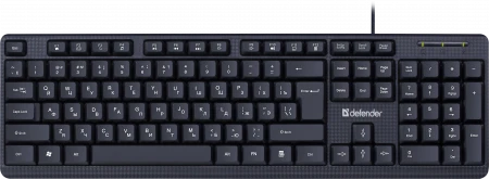 Клавиатура проводная Defender Daily HB-162 [45162]