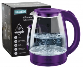 Чайник ROXEN RX-701 Purple 1500Вт. 1,8л. (12)