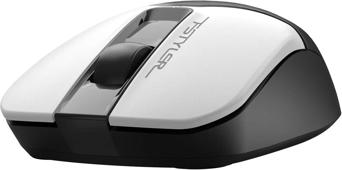 Мышь A4Tech Fstyler FG12 Panda беспроводная, 1200dpi, USB, черно-белый