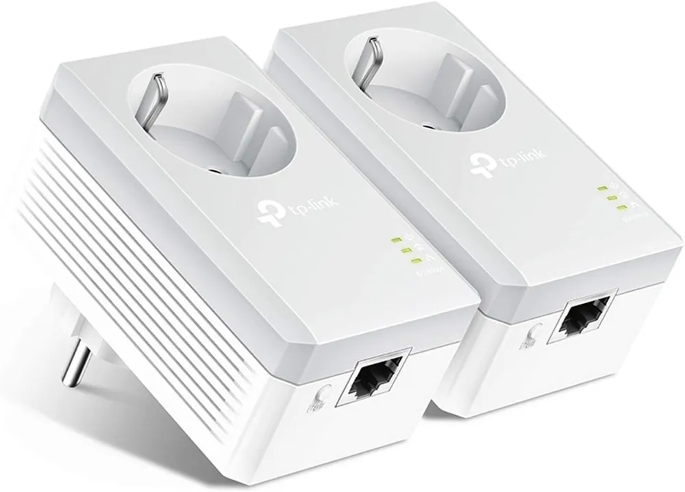 Сетевой адаптер TP-Link TL-PA4010PKIT AV600 Powerline  Adapter with AC Pass Through S