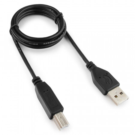 Кабель USB 2.0 AB (m-m) 1м Гарнизон GCC-USB2-AMBM-1M