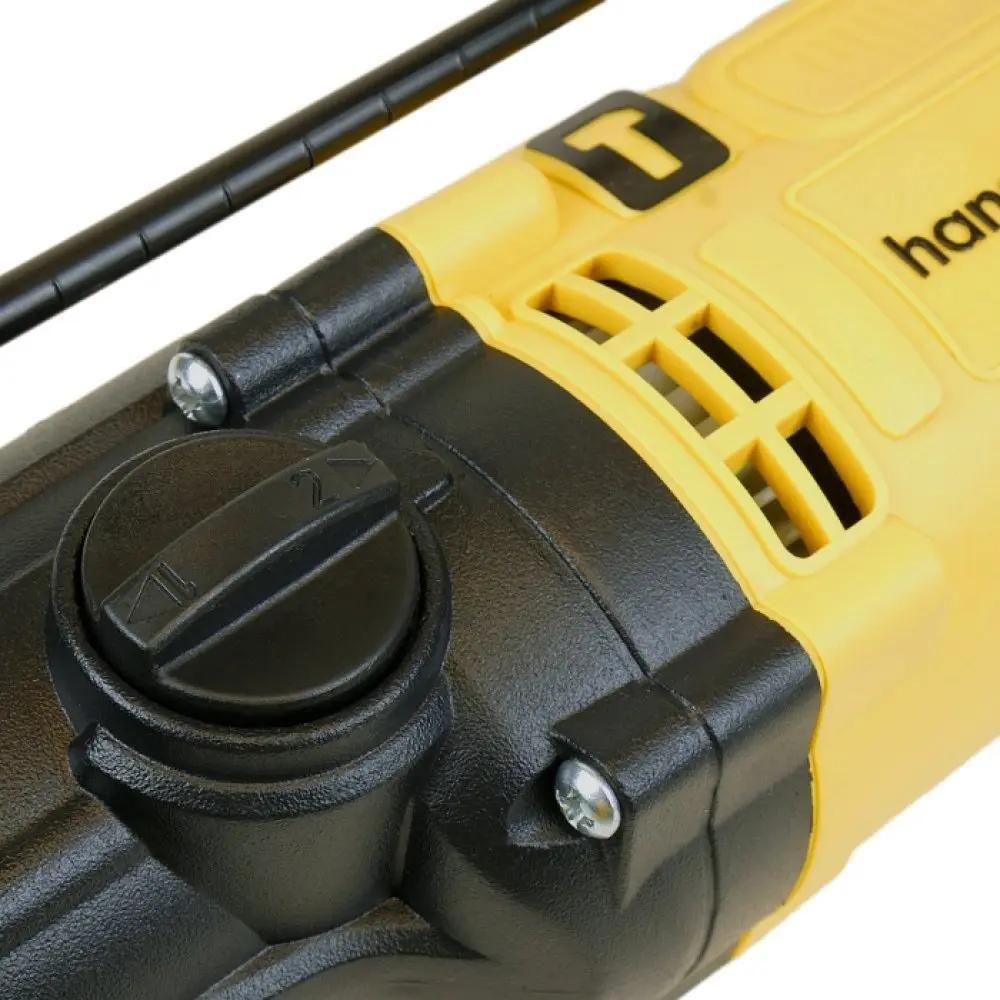 Дрель удар. Hanskonner HID21100DS, 1000Вт, 0-1100/3000 об, патрон 13мм, ДВЕ СКОРОСТИ, кабель 4