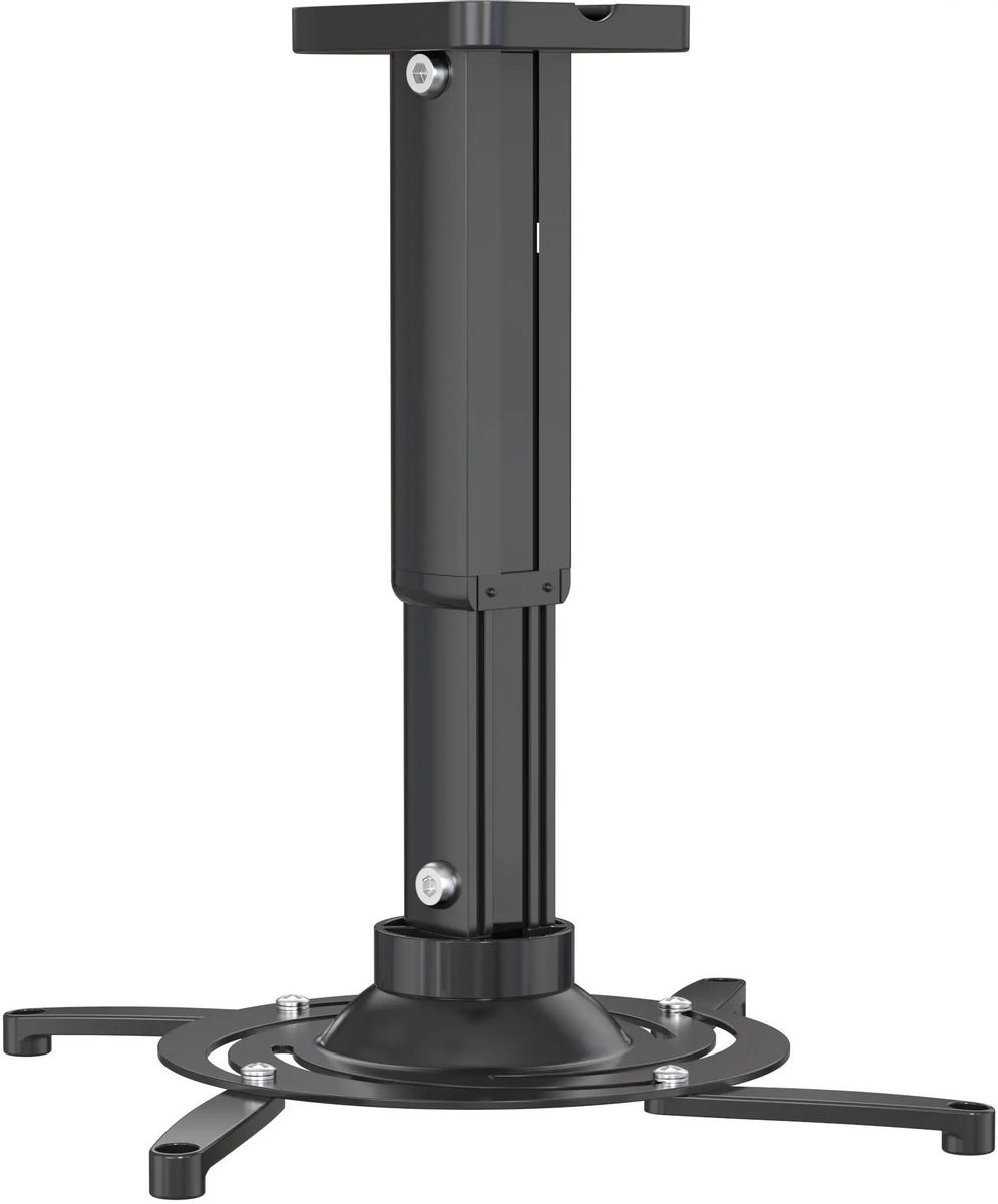 Кронштейн для проектора Cactus CS-VM-PR05M-BK черный макс.10кг настенный и потолочный поворот и накл