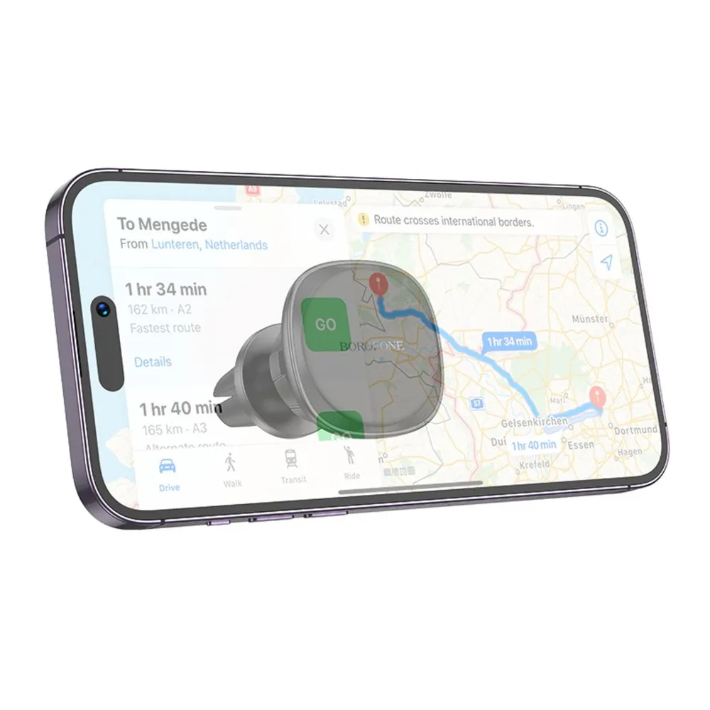 Автодержатель магнитный Borofone BH102 (black)