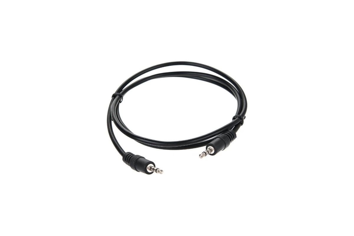 Кабель аудио 3.5 мм jack (m) -> 3.5 мм jack (m) 1m стерео, аудио, Telecom <TAV7175-1M>