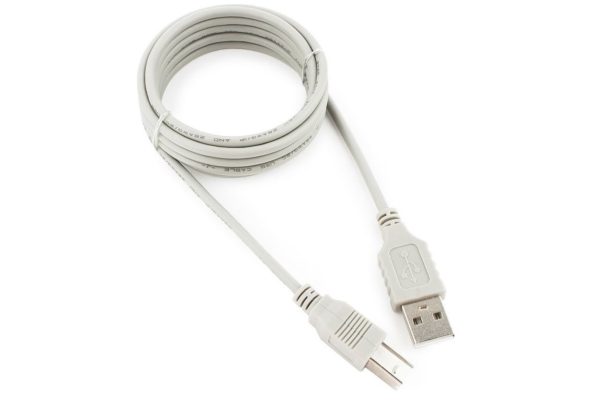 Кабель USB 2.0 AB (1.8 М) CC-USB2-AMBM-6 Gembird
