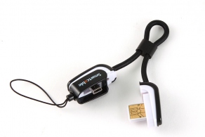 Кабель OTG (Host) microUSB B (M) - USB A (F), V3.0, 0.1м,  CU-0901  Dialog