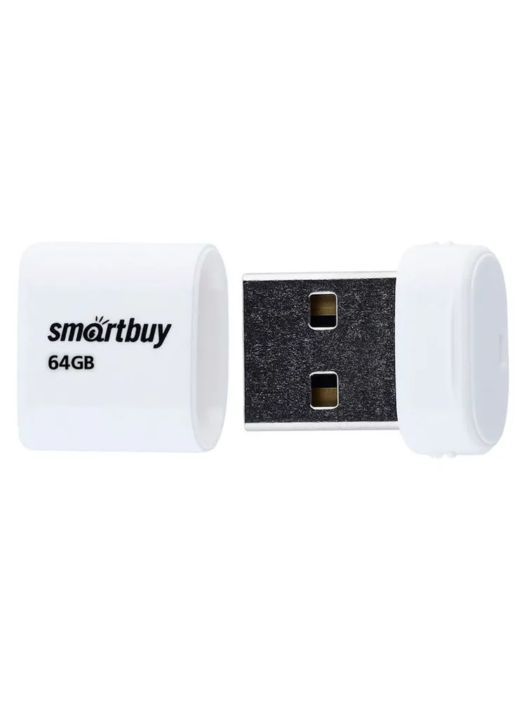 USB накопитель Smartbuy 64GB LARA White (SB64GBLARA-W)