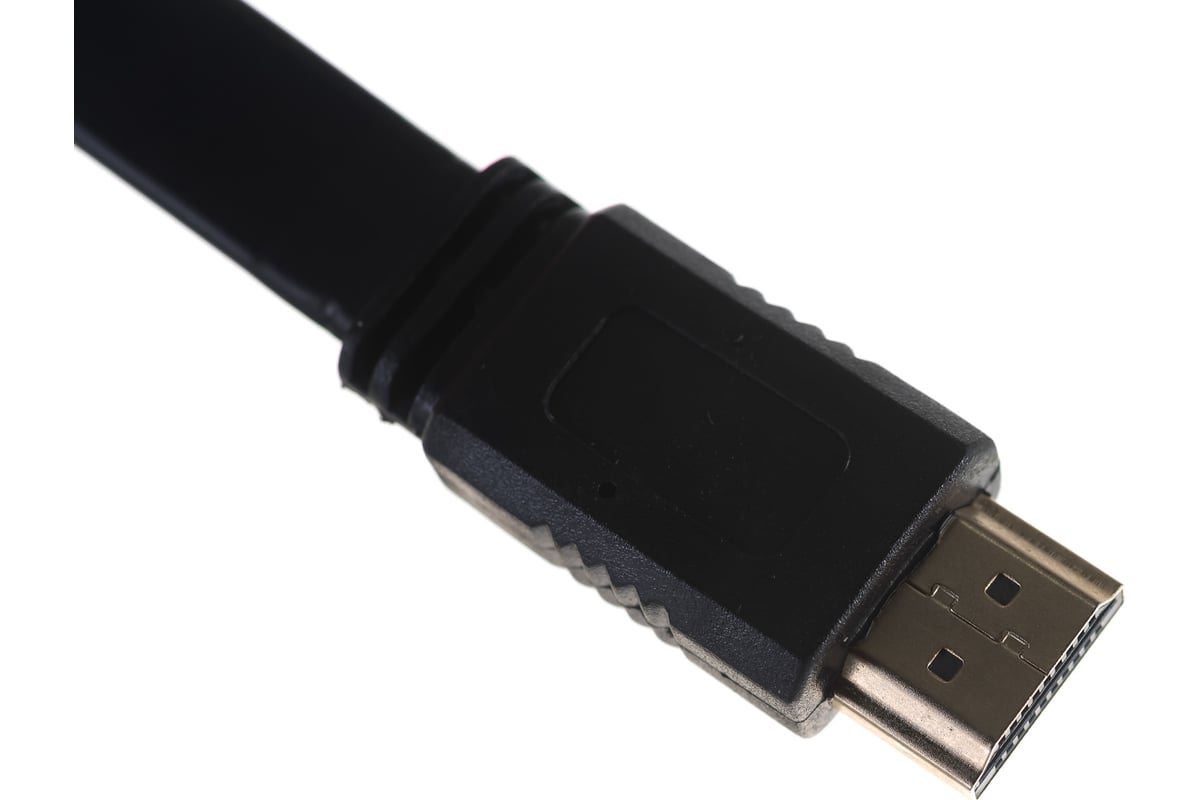 Кабель HDMI-HDMI ver:1.4, 3m, черный, плоский Perfeo H1303