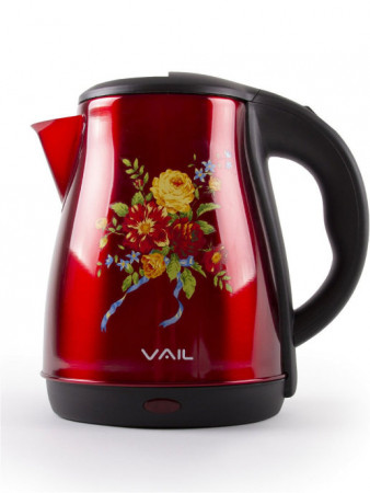 Чайник VAIL VL-5555, красный