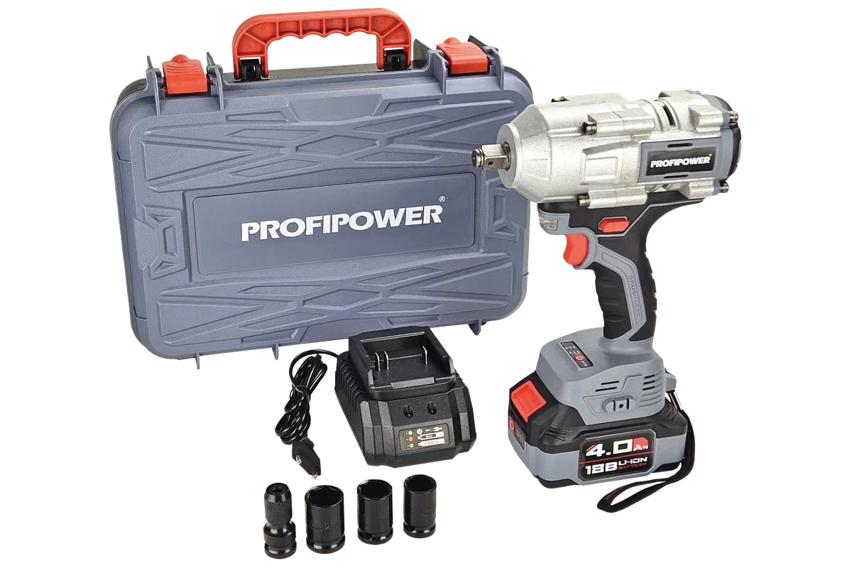 Аккумуляторный гайковерт Profipower T-900N <E0186>