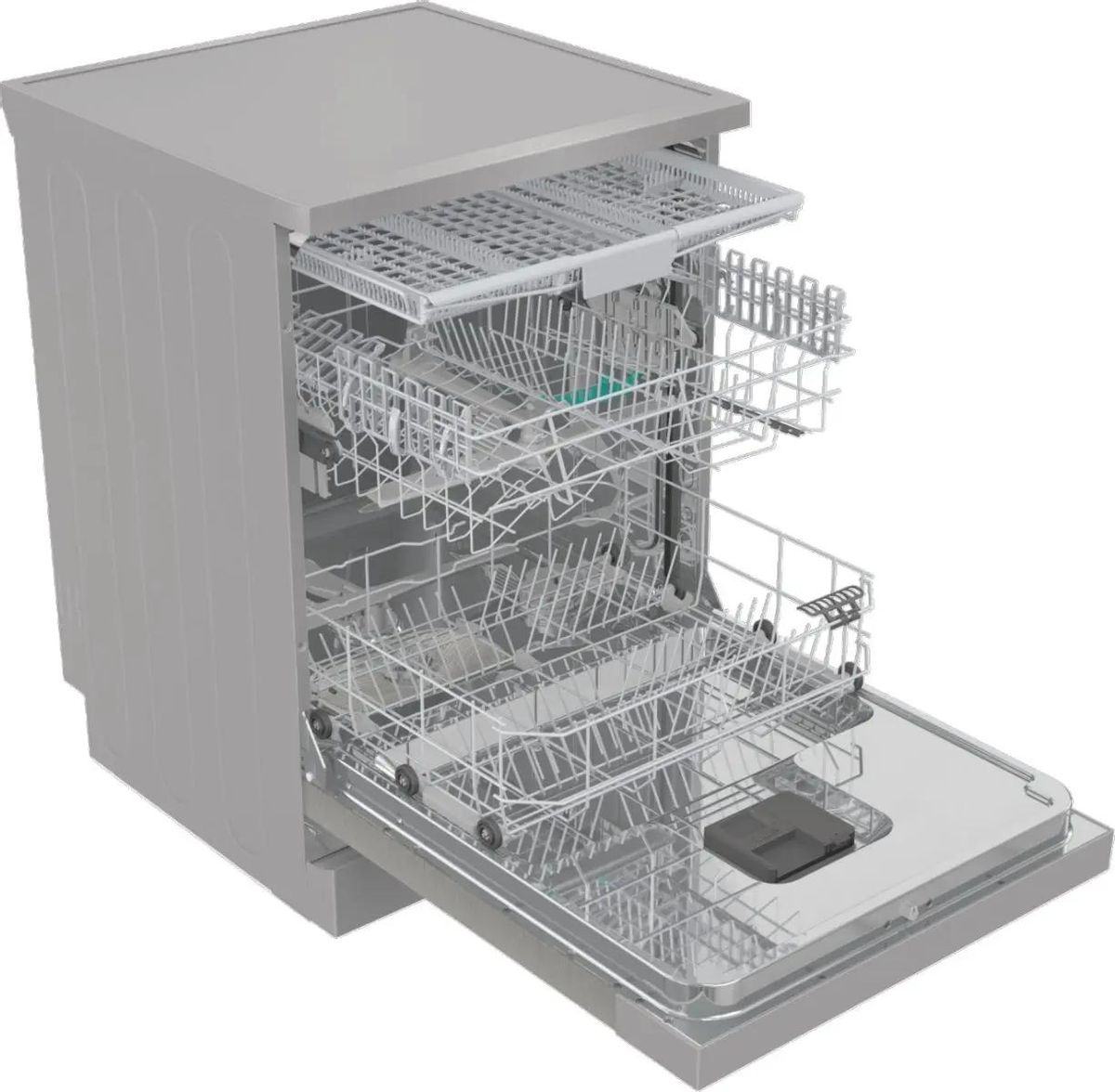 Посудомоечная машина Gorenje GS643D90X, 59.9см, загрузка 16 комплектов, серая