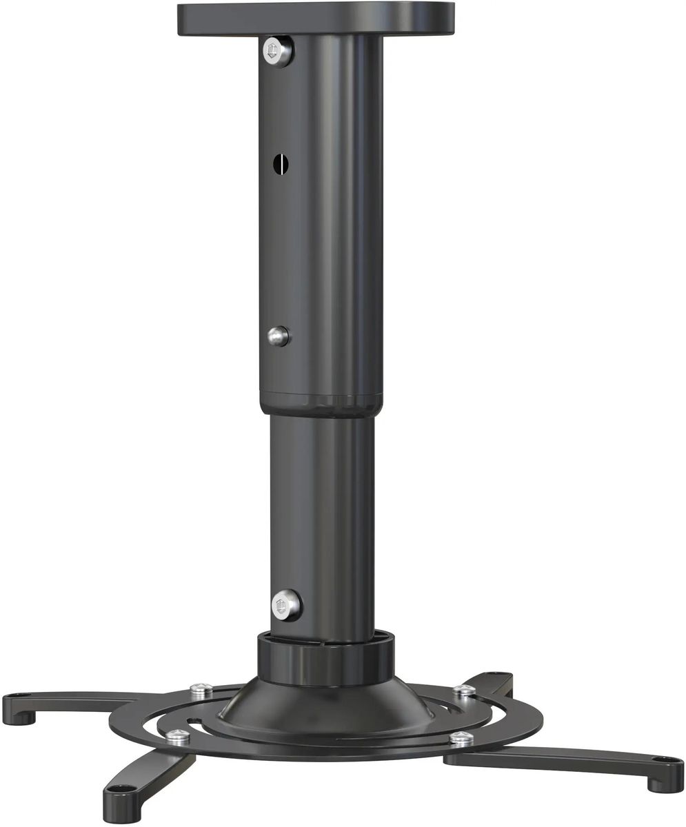Кронштейн для проектора Cactus CS-VM-PR05M-BK черный макс.10кг настенный и потолочный поворот и накл