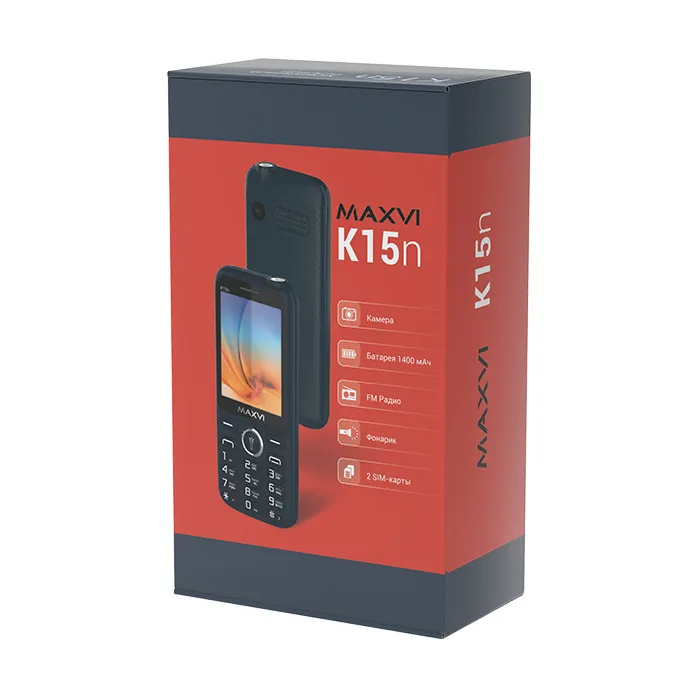Сотовый телефон Maxvi K15n Brown