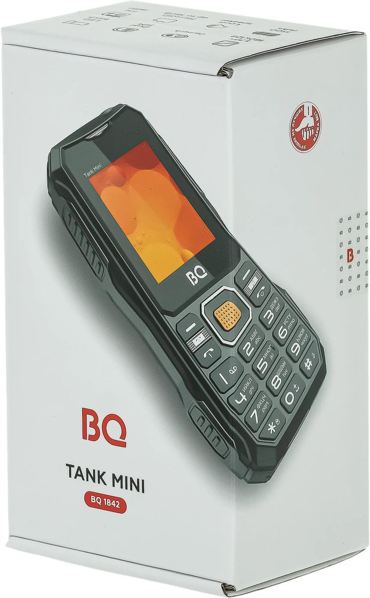 Телефон BQ BQ-1842 Tank mini Dual SIM темно-синий