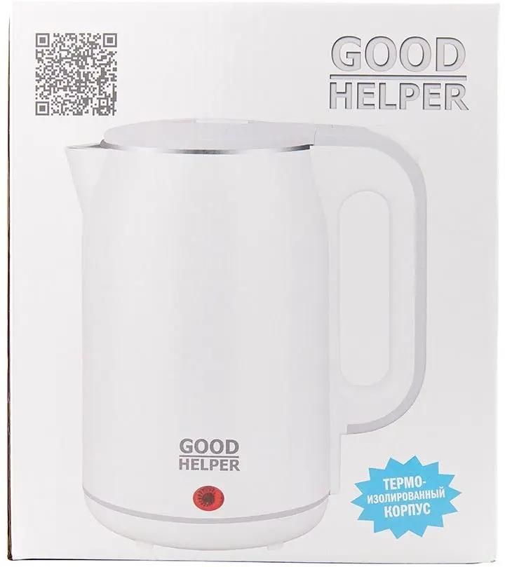 Чайник GOODHELPER KPS-184C, 1500Вт, белый
