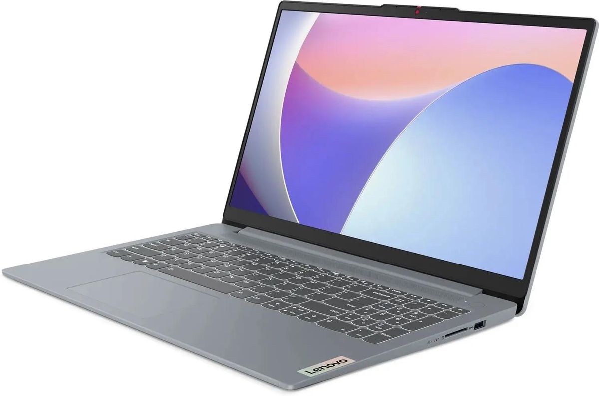 Ноутбук 15.6" Lenovo IdeaPad Slim 3 15IRH8 i5-13420H/8ГБ/512ГБ/NoOS/серебристый <83EM003RPS>