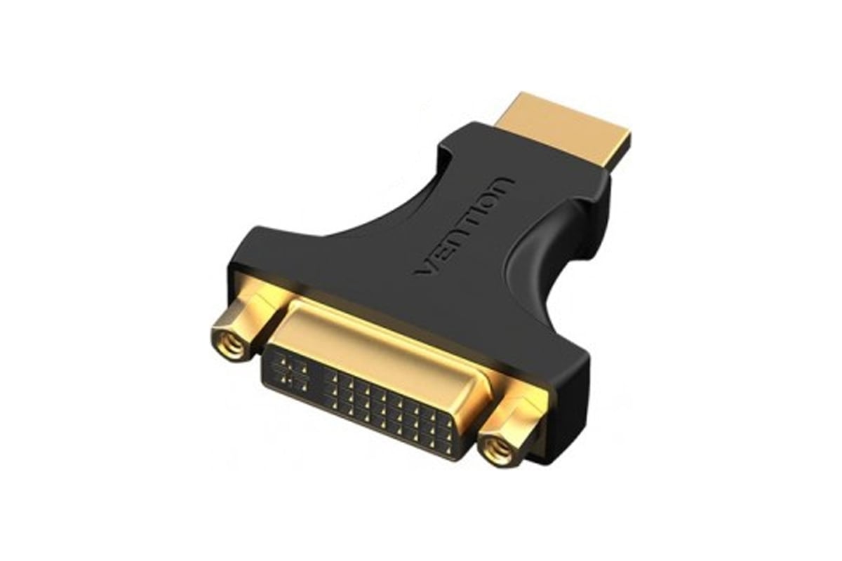 Адаптер Vention DVI 24+5 F/ HDMI 19M Двунаправленный